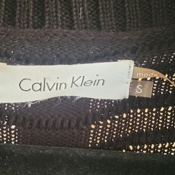 CALVIN KLEIN Knit Sweater Dress Size Small - Picture 8 of 9